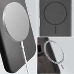 Carcasa Bizon Soft cu MagSafe compatibila cu iPhone 17 Pro Max, Graphite 5 - lerato.ro