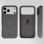 Carcasa Bizon Soft cu MagSafe compatibila cu iPhone 17 Pro Max, Graphite 6 - lerato.ro