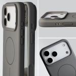 Carcasa Bizon Soft cu MagSafe compatibila cu iPhone 17 Pro Max, Graphite 7 - lerato.ro