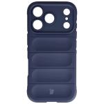 Carcasa Bizon Tur compatibila cu iPhone 17 Pro, Navy Blue 2 - lerato.ro