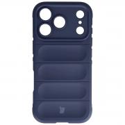Carcasa Bizon Tur compatibila cu iPhone 17 Pro, Navy Blue