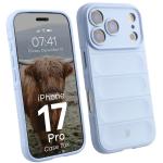 Carcasa Bizon Tur compatibila cu iPhone 17 Pro, Light Blue 3 - lerato.ro