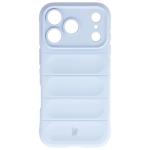 Carcasa Bizon Tur compatibila cu iPhone 17 Pro, Light Blue 2 - lerato.ro