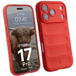 Carcasa Bizon Tur compatibila cu iPhone 17 Pro, Rosu 3 - lerato.ro