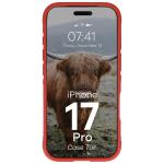 Carcasa Bizon Tur compatibila cu iPhone 17 Pro, Rosu 6 - lerato.ro