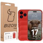 Carcasa Bizon Tur compatibila cu iPhone 17 Pro, Rosu 9 - lerato.ro