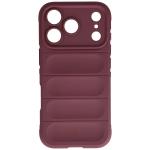 Carcasa Bizon Tur compatibila cu iPhone 17 Pro, Burgundy 2 - lerato.ro