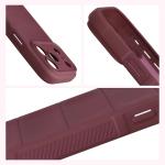 Carcasa Bizon Tur compatibila cu iPhone 17 Pro, Burgundy 8 - lerato.ro