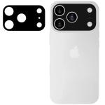 Set de 2 protectii camera foto Bizon Glass Lens compatibile cu iPhone 17 Pro, Negru 2 - lerato.ro