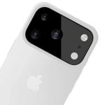 Set de 2 protectii camera foto Bizon Glass Lens compatibile cu iPhone 17 Pro, Negru 5 - lerato.ro