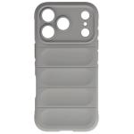 Carcasa Bizon Tur compatibila cu iPhone 17 Pro, Light Grey 2 - lerato.ro