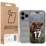 Carcasa Bizon Tur compatibila cu iPhone 17 Pro, Light Grey 9 - lerato.ro