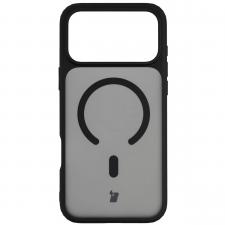 Huse si carcase iPhone 17 Pro Max, Carcasa Bizon MatteO cu MagSafe compatibila cu iPhone 17 Pro Max, Negru, lerato.ro