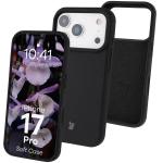 Carcasa Bizon Soft compatibila cu iPhone 17 Pro, Negru 3 - lerato.ro