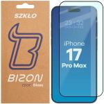 Folie sticla securizata Bizon Glass Edge 2 compatibila cu iPhone 17 Pro Max, Negru 4 - lerato.ro