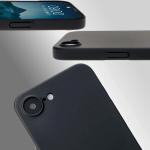 Carcasa Bizon Shell compatibila cu iPhone 17e / 16e, Negru 5 - lerato.ro