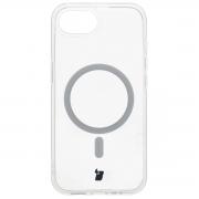 Carcasa Bizon CrystalO cu MagSafe compatibila cu iPhone 17e / 16e, Transparent