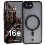 Carcasa Bizon MatteO cu MagSafe compatibila cu iPhone 17e / 16e, Negru 3 - lerato.ro