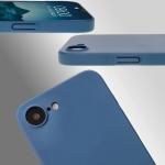 Carcasa Bizon Shell compatibila cu iPhone 17e / 16e, Albastru 5 - lerato.ro