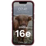 Carcasa Bizon Tur compatibila cu iPhone 17e / 16e, Burgundy 6 - lerato.ro