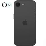 Set 2 folii sticla camera foto Bizon Glass Silk Lens compatibile cu iPhone 17e / 16e, Transparent 2 - lerato.ro