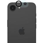 Set 2 folii sticla camera foto Bizon Glass Silk Lens compatibile cu iPhone 17e / 16e, Transparent 6 - lerato.ro