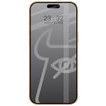 Folie sticla securizata Bizon Glass Edge Shadow Privacy compatibila cu iPhone 17 Pro Max, Negru 2 - lerato.ro