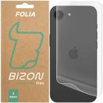 Set 2 folii protectie pentru spatele telefonului Bizon Hydrogel compatibile cu iPhone 17e / 16e, Transparent 4 - lerato.ro