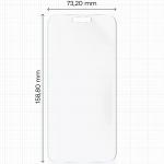 Folie protectie Bizon Glass Film Sun compatibila cu iPhone 17 Pro Max, Transparent 3 - lerato.ro