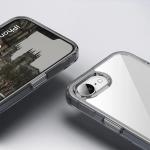 Carcasa Bizon Halo compatibila cu iPhone 17e / 16e, Transparent / Negru 4 - lerato.ro
