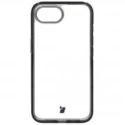 Carcasa Bizon Halo compatibila cu iPhone 17e / 16e, Transparent / Negru