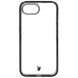 Carcasa Bizon Halo compatibila cu iPhone 17e / 16e, Transparent / Negru