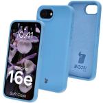 Carcasa Bizon Soft compatibila cu iPhone 17e / 16e, Albastru 3 - lerato.ro