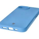 Carcasa Bizon Soft compatibila cu iPhone 17e / 16e, Albastru 4 - lerato.ro