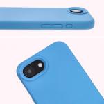 Carcasa Bizon Soft compatibila cu iPhone 17e / 16e, Albastru 6 - lerato.ro