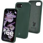 Carcasa Bizon Soft compatibila cu iPhone 17e / 16e, Dark Green 3 - lerato.ro