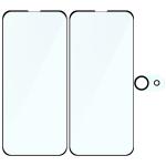 Set protectie 3in1 Bizon Glass Clear Pack, 2 folii sticla ecran + 1 folie sticla camera foto, compatibil cu iPhone 17e / 16e, Transparent 7 - lerato.ro