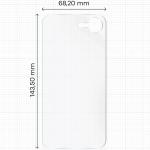 Folie protectie pentru spatele telefonului Bizon Hydrogel compatibila cu iPhone 17e / 16e, Transparent 3 - lerato.ro