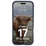 Carcasa Bizon Tur compatibila cu iPhone 17 Pro Max, Navy Blue 6 - lerato.ro