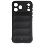 Carcasa Bizon Tur compatibila cu iPhone 17 Pro Max, Negru 2 - lerato.ro