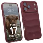 Carcasa Bizon Tur compatibila cu iPhone 17 Pro Max, Burgundy 3 - lerato.ro