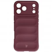 Carcasa Bizon Tur compatibila cu iPhone 17 Pro Max, Burgundy