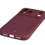 Carcasa Bizon Tur compatibila cu iPhone 17 Pro Max, Burgundy 4 - lerato.ro
