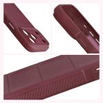 Carcasa Bizon Tur compatibila cu iPhone 17 Pro Max, Burgundy 8 - lerato.ro