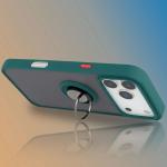 Carcasa Bizon Hybrid Ring compatibila cu iPhone 17 Pro Max, Verde 7 - lerato.ro