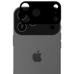 Set de 2 protectii camera foto Bizon Glass Lens compatibile cu iPhone 17 Pro Max, Negru 6 - lerato.ro