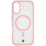 Carcasa Bizon MatteO cu MagSafe compatibila cu iPhone 17, Roz 2 - lerato.ro