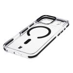 Carcasa Bizon Marco cu MagSafe compatibila cu iPhone 17 Pro Max, Transparent / Negru 4 - lerato.ro