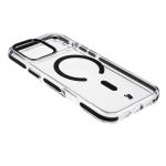 Carcasa Bizon Marco cu MagSafe compatibila cu iPhone 17 Pro Max, Transparent / Negru 5 - lerato.ro