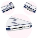 Carcasa Bizon Marco cu MagSafe compatibila cu iPhone 17 Pro, Transparent / Albastru 10 - lerato.ro